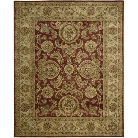 NOURISON Jaipur Area Rug Collection Cinnamon 8 Ft 3 In. X 11 Ft 6 In. Rectangle 99446021731